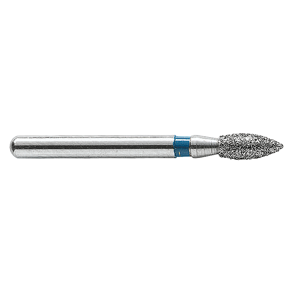 FG 830/018 Diamantierter Schleifkörper von Meisinger, Schaft Ø 1,6 mm (Turbinenhandstück)