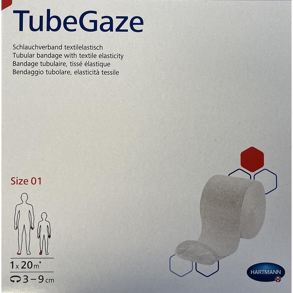 IVF Hartmann TubeGaze® Schlauchverband Nr. 01, weiss, 1.5 cm x 20 m