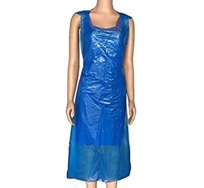 ProFit® Apron Einmalschürze 75 cm X 120 cm blau, PE (Polyethylen), 100 Stück