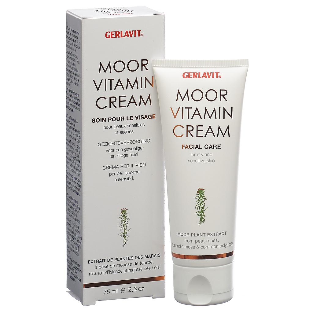 GERLAVIT® Moor-Vitamin-Cream, Soin pour le visage, Crema per il viso, GB/F/NL/I, 75 ml