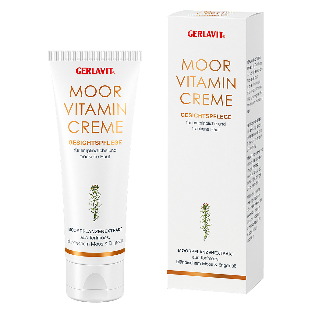 GERLAVIT® Moor-Vitamin-Cream, GB/F/NL/I, 75 ml