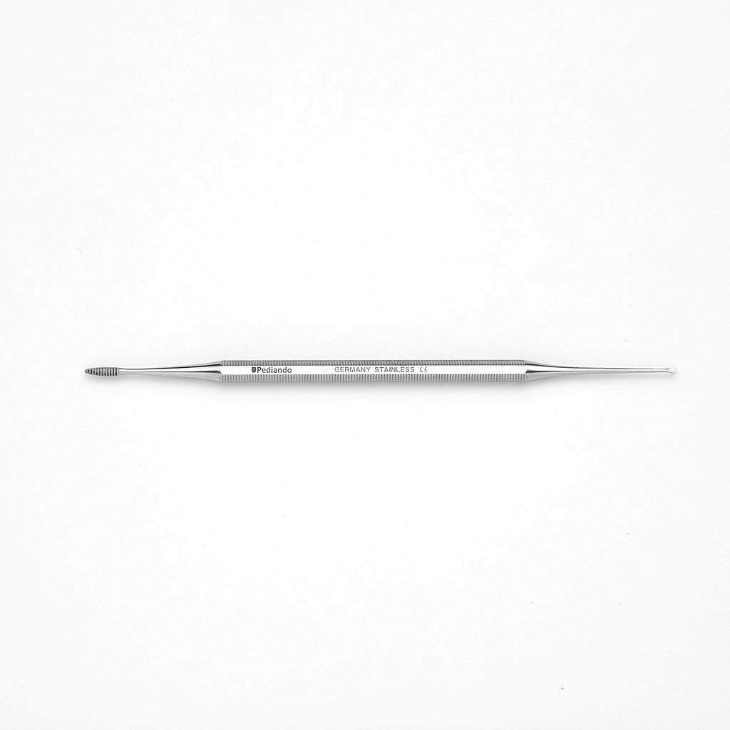Pediando® Eckenfeile mit Sonde 521802035, inox