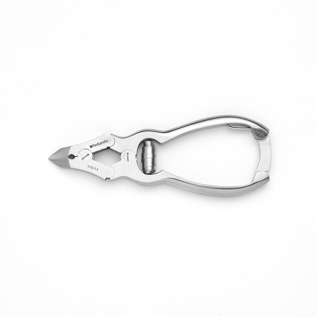 Pediando® Kopfschneider 521815253, inox, 12 cm, eine Spitze, Schneidenlänge 15 mm