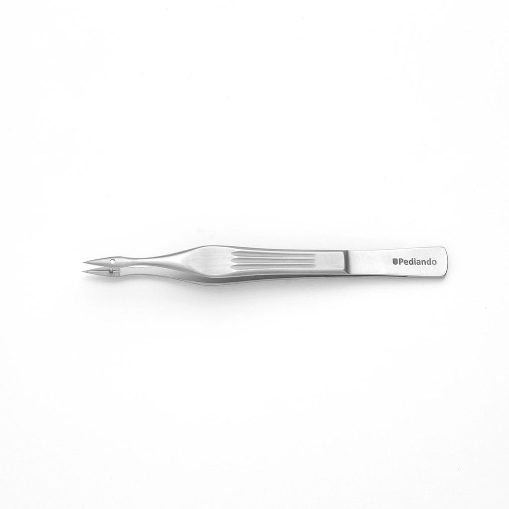 Pediando® 52180964 Splitterpinzette gerade mit Führungsstift, inox, 10.5 cm
