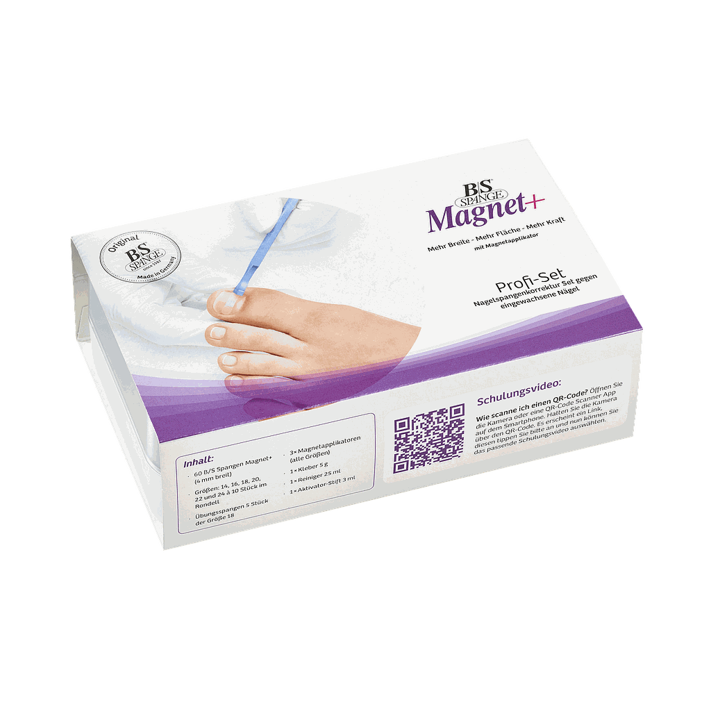 B/S Spange Magnet  Profi-Set, mit Magnetapplikatoren, mit 60 Spangen ...