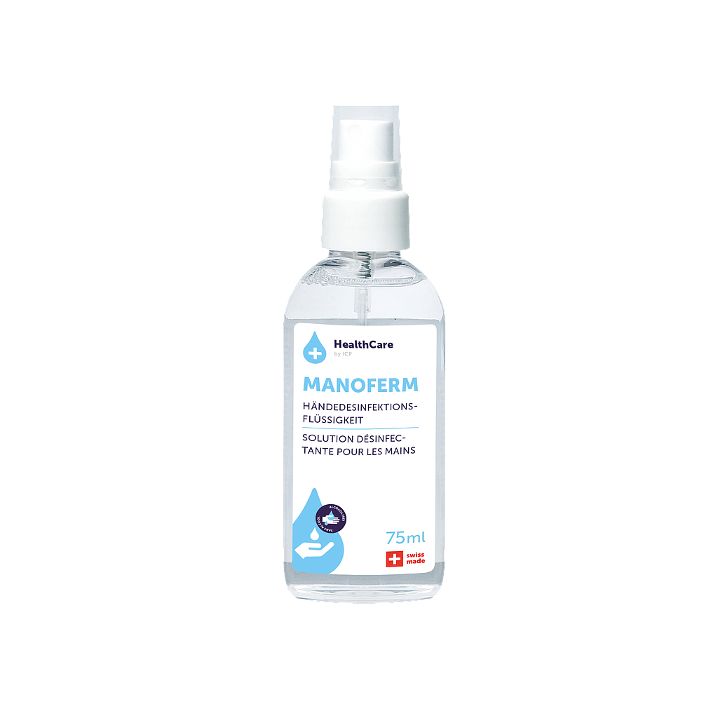 Manoferm® von IC Products, Hände-Desinfektionsmittel, 75 ml