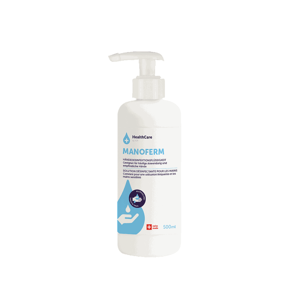 Manoferm® von IC Products, Hände-Desinfektionsmittel, 500 ml
