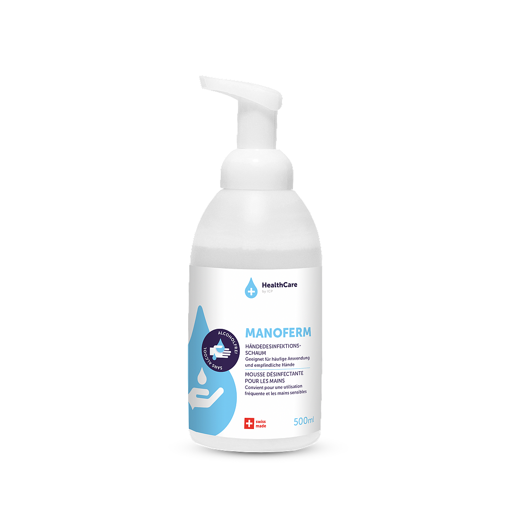 Manoferm® Mousse von IC Products, Hände-Desinfektionsmittel, 500 ml