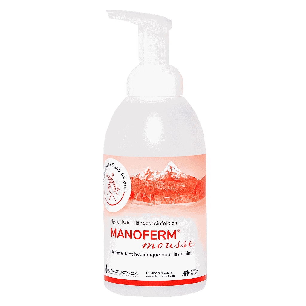 Manoferm® Mousse von IC Products, Hände-Desinfektionsmittel, 500 ml