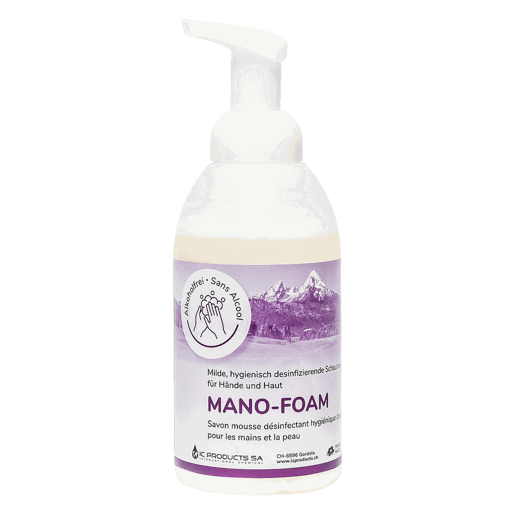 Mano-Foam von IC Products, Desinfizierende Schaumseife, 500 ml