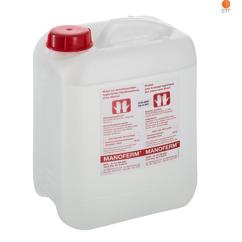 Manoferm® von IC Products, Hände-Desinfektionsmittel, 10 l