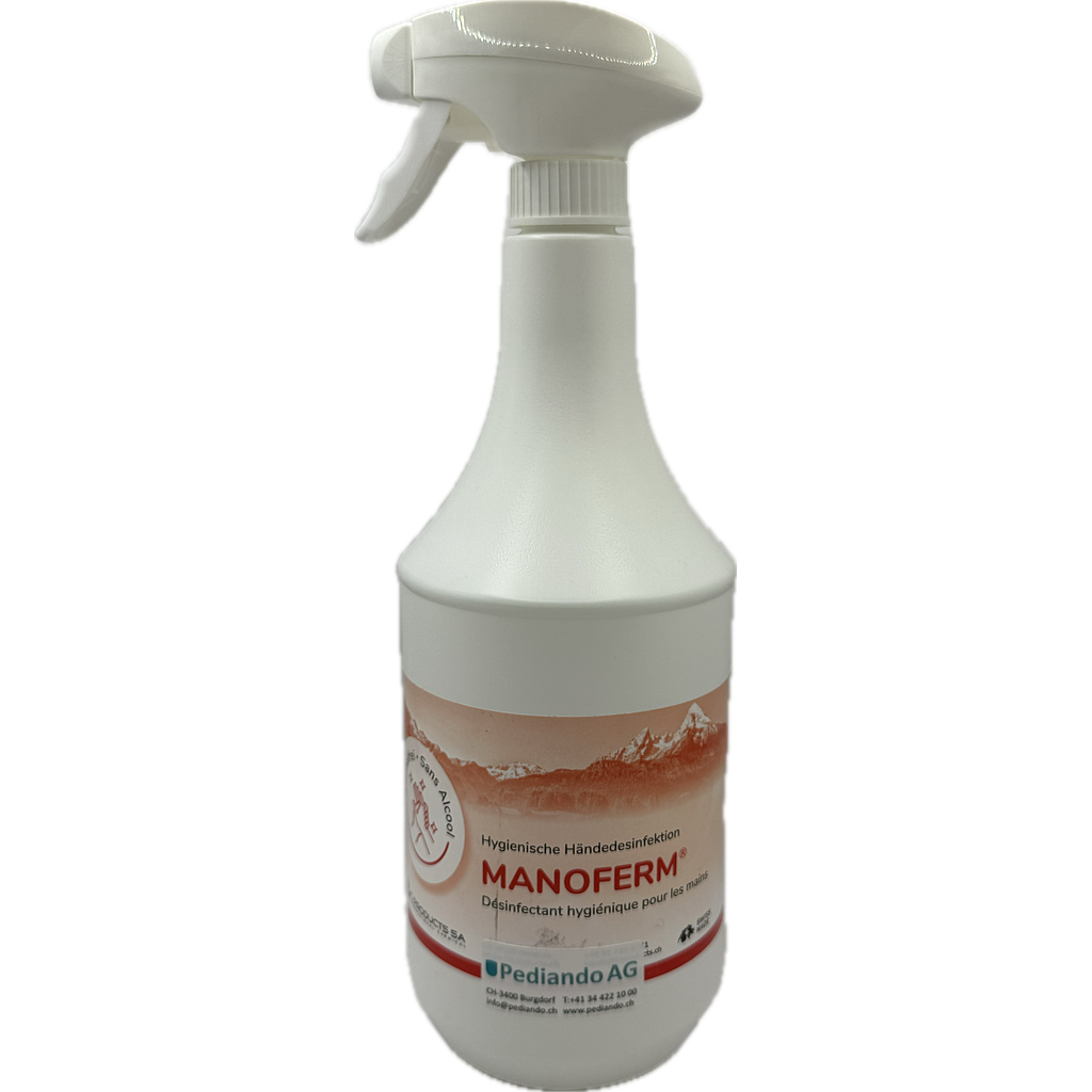 Manoferm® von IC Products, Hände-Desinfektionsmittel, 1000 ml