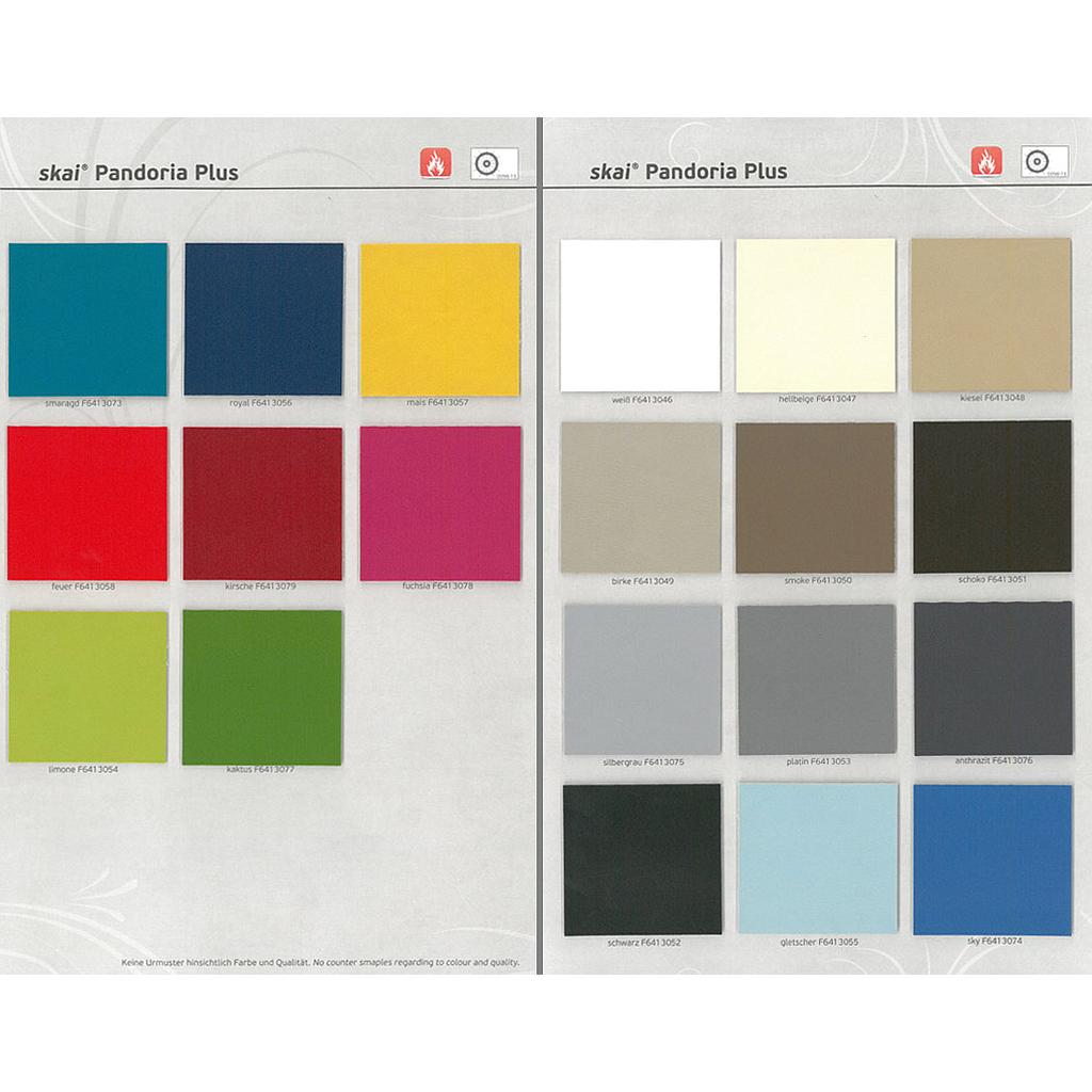 Aufpreis Sonderfarbe Leder PANDORIA PLUS für Concept F3/B2