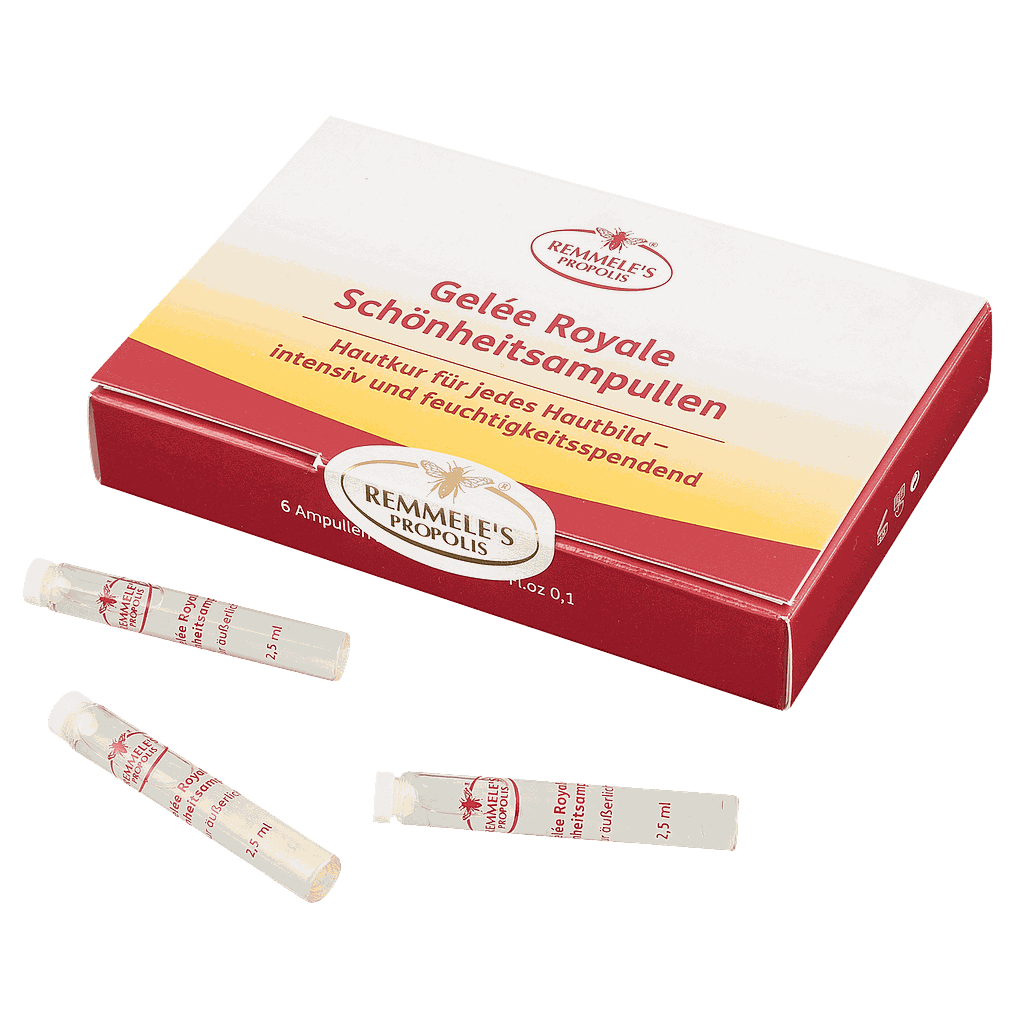 Remmele's Propolis Gelée Royal Schönheitsampullen, 6 x 2.5 ml