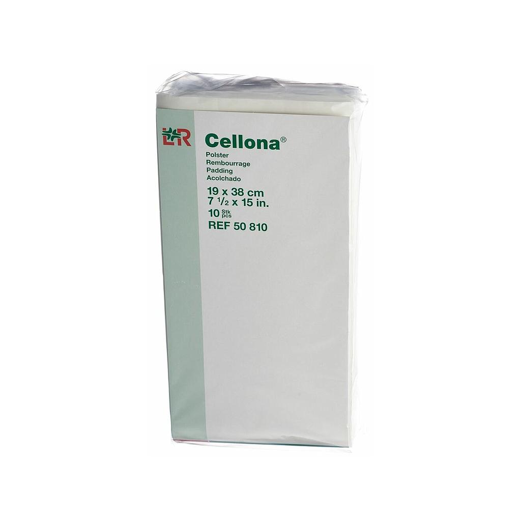 L&amp;R Cellona® Polster selbstklebend 5 mm, 19 x 38 cm, 10 Stück
