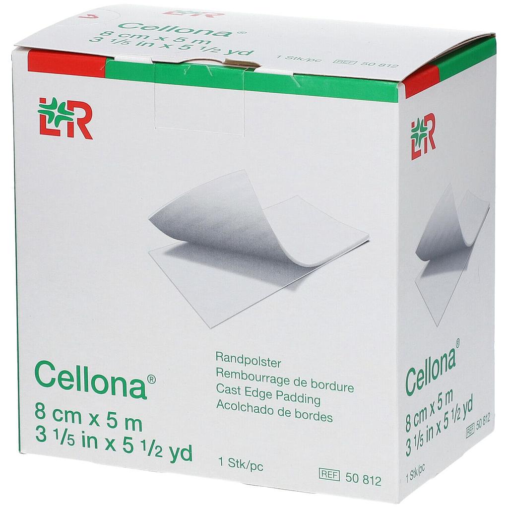 L&amp;R Cellona® Randpolster selbstklebend 2 mm, 8 cm x 5 m