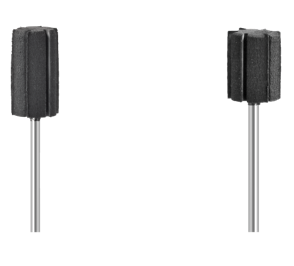 Gummiträger für Schleifkappen Ø 10 mm, Tonne