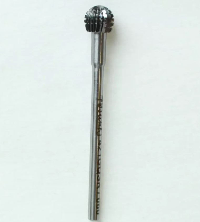Busch Hartmetall-Fräser 421GQSR, 060, grobe-gerade schnittfreudige Verzahnung mit Querhieb, 1 Stück