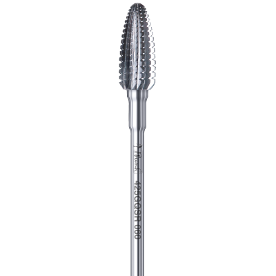 Busch Hartmetall-Fräser 425GQSR, 060, grobe-gerade schnittfreudige Verzahnung mit Querhieb, 1 Stück