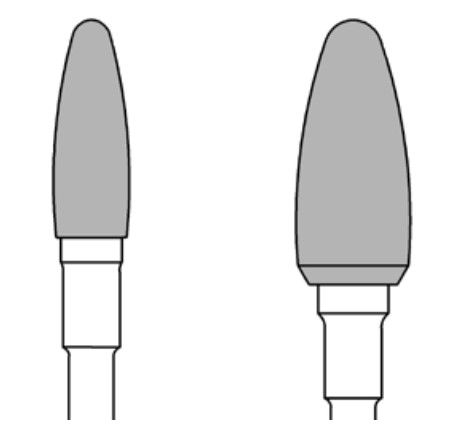 Busch Hartmetall-Fräser 425X, mittlere X-Verzahnung, 1 Stück