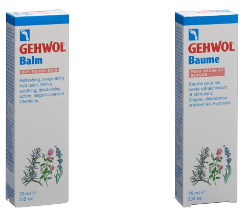 GEHWOL® Baume peau seche et gerçee, GW Balsam trockene Haut, 75 ml GB/F