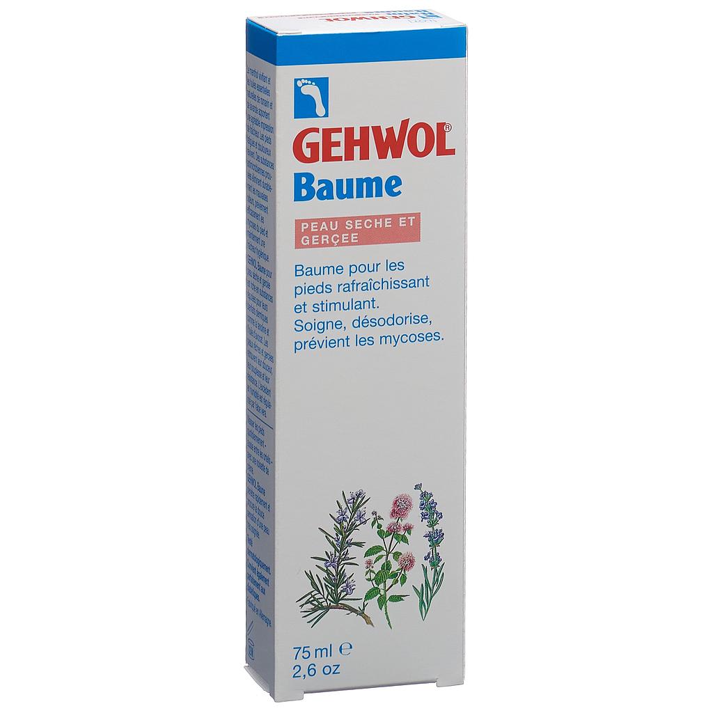 GEHWOL® Baume peau seche et gerçee, GW Balsam, trockene spröde Haut, 75 ml GB/F