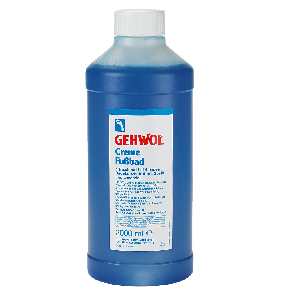 GEHWOL® Creme-Fussbad, 2000 ml