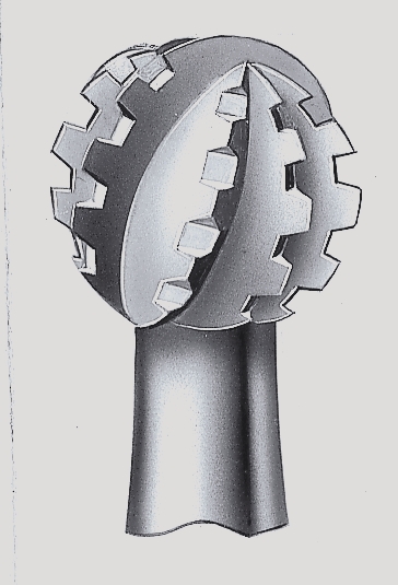 Busch Stahl-Fräser inox 11RS (Querhiebbohrer), 2 Stück