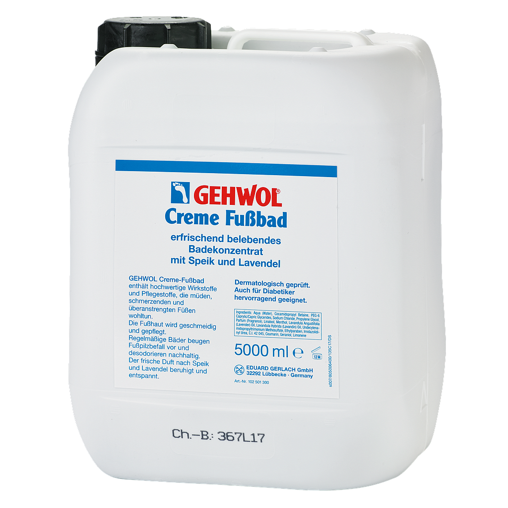 GEHWOL® Creme-Fussbad, 5000 ml