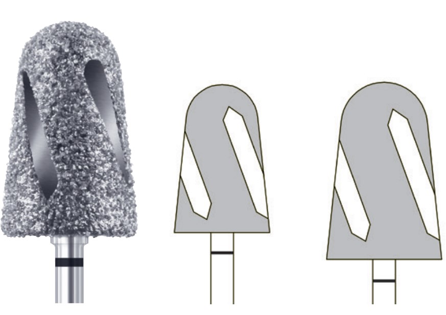 Busch DiaTwister DT5854R, supergrobe Körnung, 1 Stück