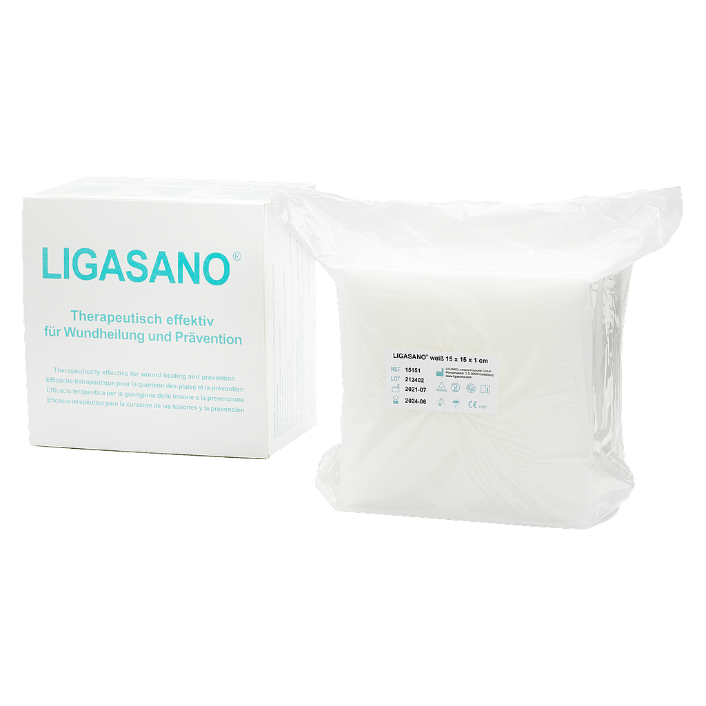 Ligasano® Verbandsstoff, unsteril 15 x 15 x 1 cm, 10 Stück