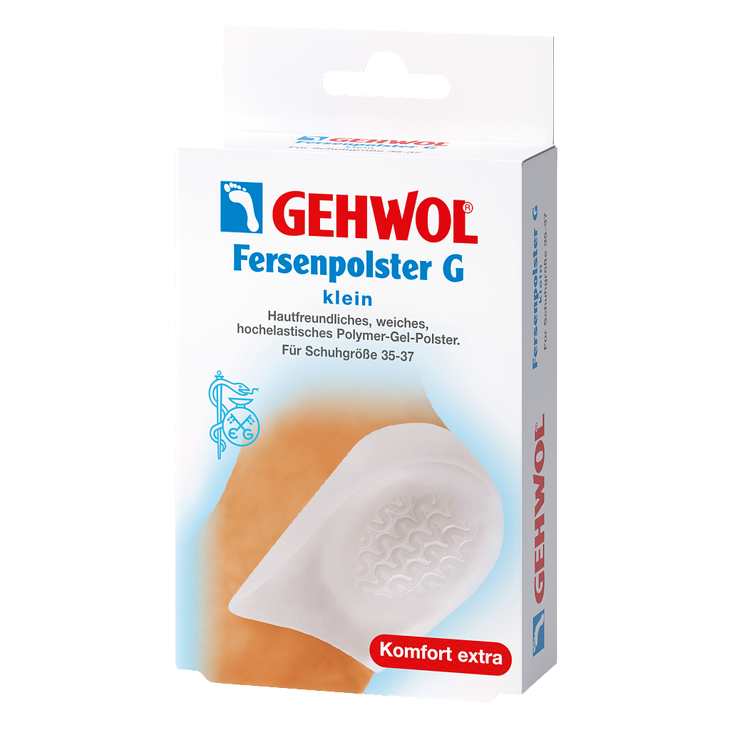 GEHWOL® Fersenpolster G mit Gelwellen klein, 1 Paar