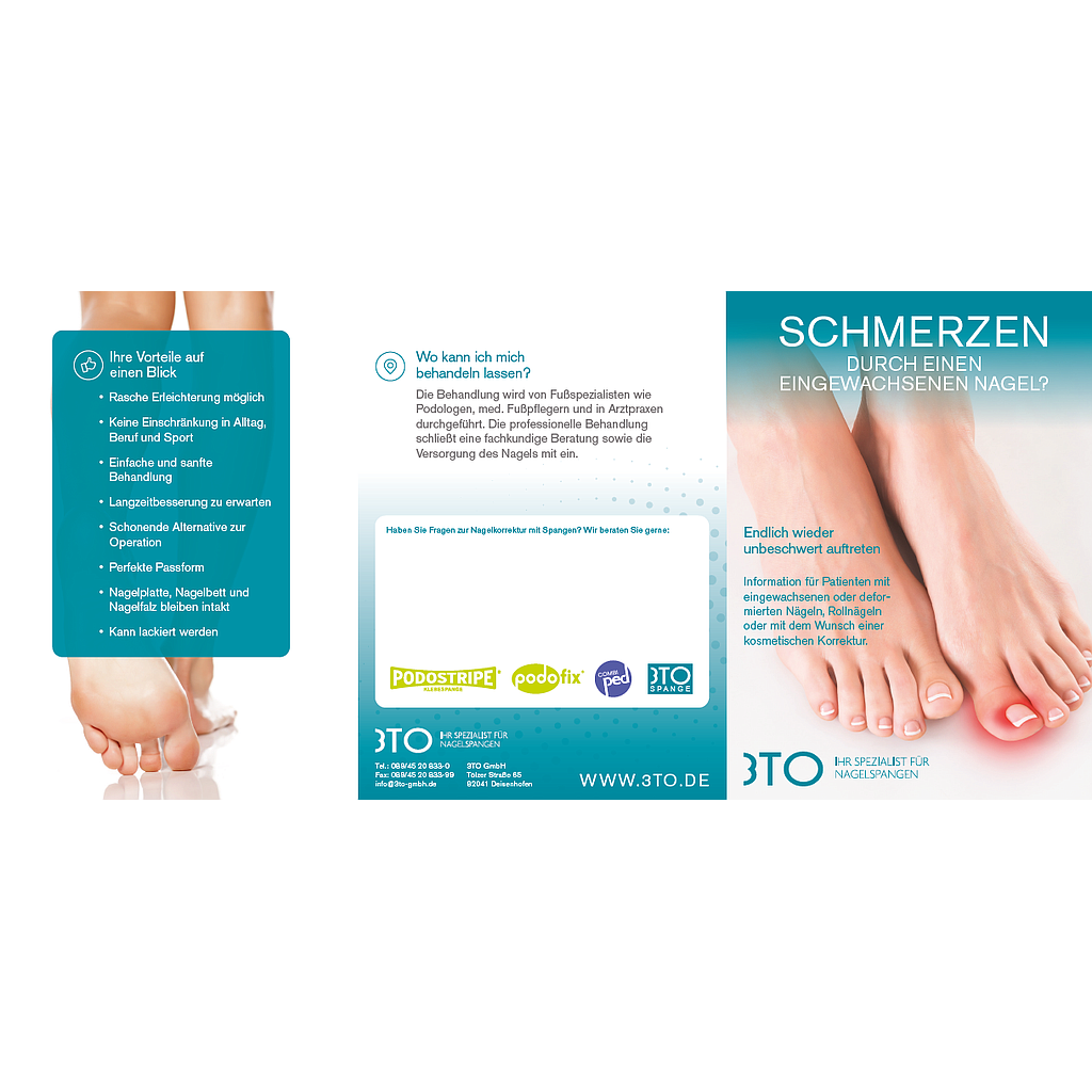3TO-Kundenflyer, 25 Stück