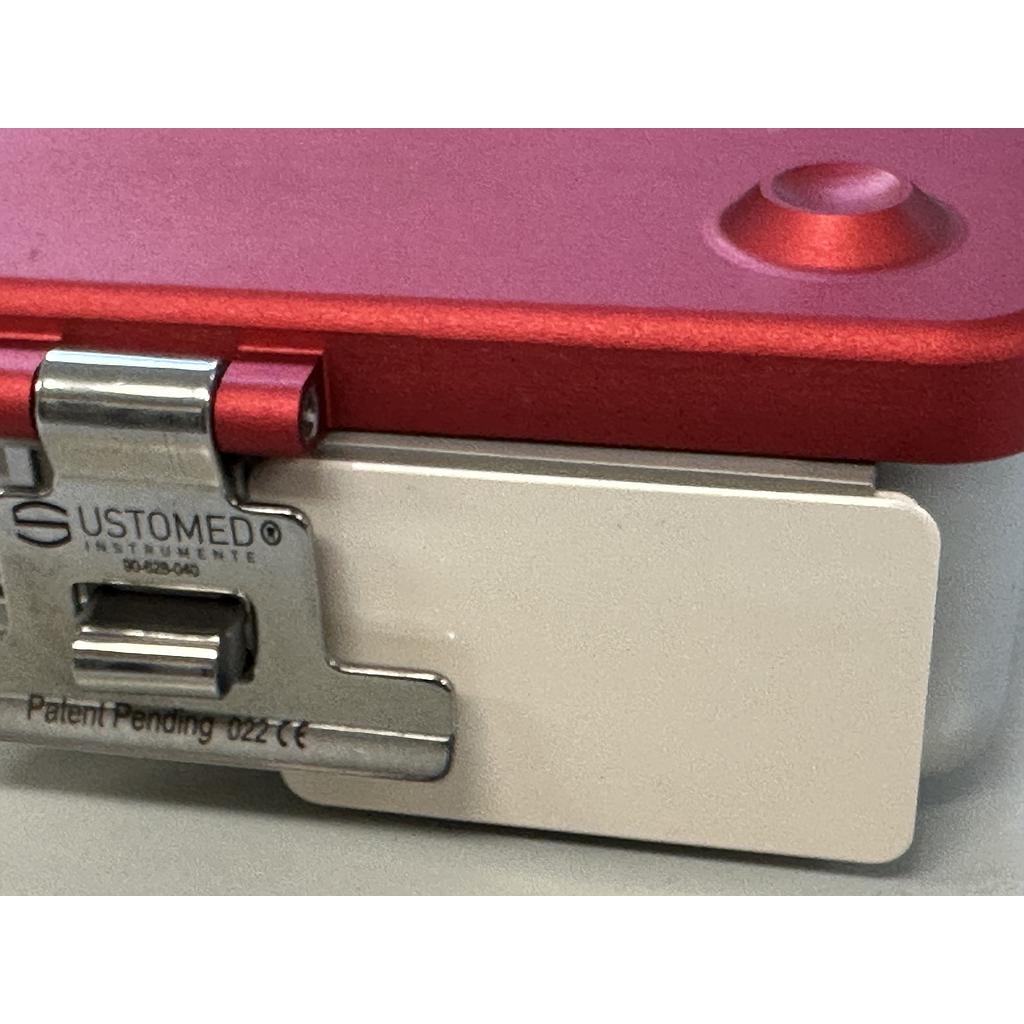 Ustomed® Einsteckschild für Klebeetiketten zu Demi-Sterilcontainer, hitzebeständig bis 134 °C, 55 mm x 35 mm