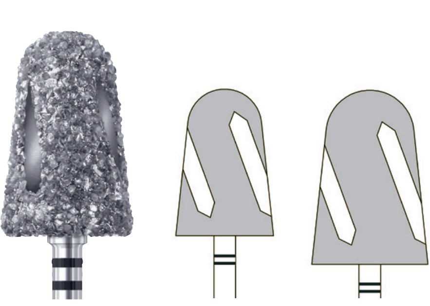 Busch DiaTwister DT4854R, megagrobe Körnung