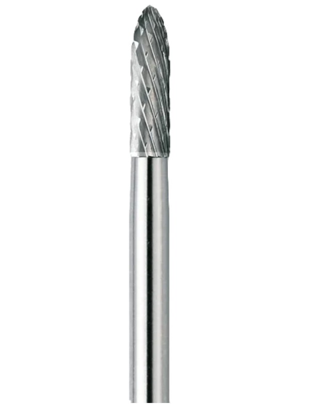 Busch MIDI Hartmetall-Fräser M428X, 023, mittlere X-Verzahnung, 2 Stück