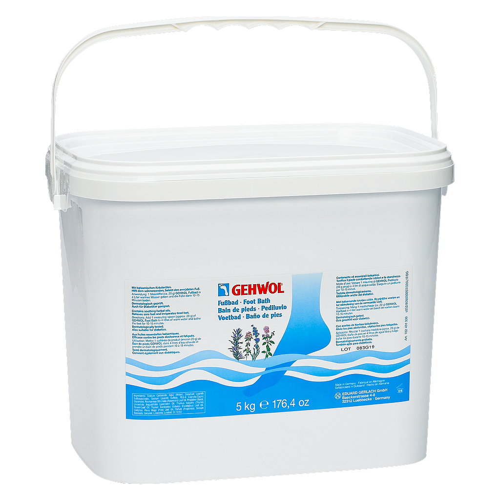 GEHWOL® Fussbad (Farbe Blau), D/Int., 5 kg 