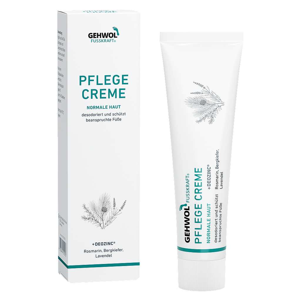 GEHWOL FUSSKRAFT® Pflege Creme (Grün), 125 ml