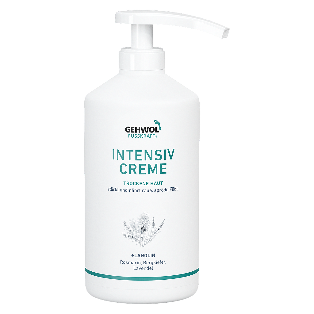 GEHWOL FUSSKRAFT® Intensiv Creme (Blau), 500 ml