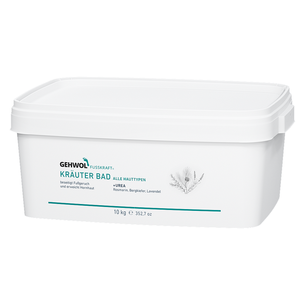 GEHWOL FUSSKRAFT® Kräuter Bad (Farbe Grün), 10 kg D/Int.
