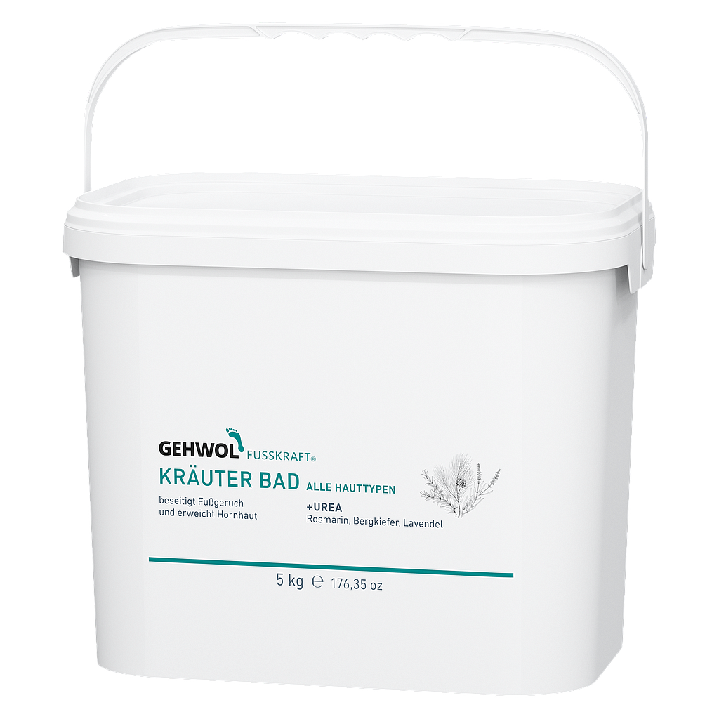 GEHWOL FUSSKRAFT® Kräuter Bad (Farbe Grün), D/GB/F/NL/I, 5 kg