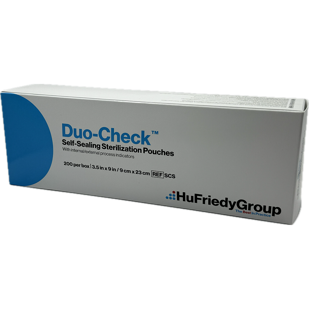 HuFriedy Duo-Check™ Steribeutel  selbstklebend 9 x 23 #SCS, 200 Stück