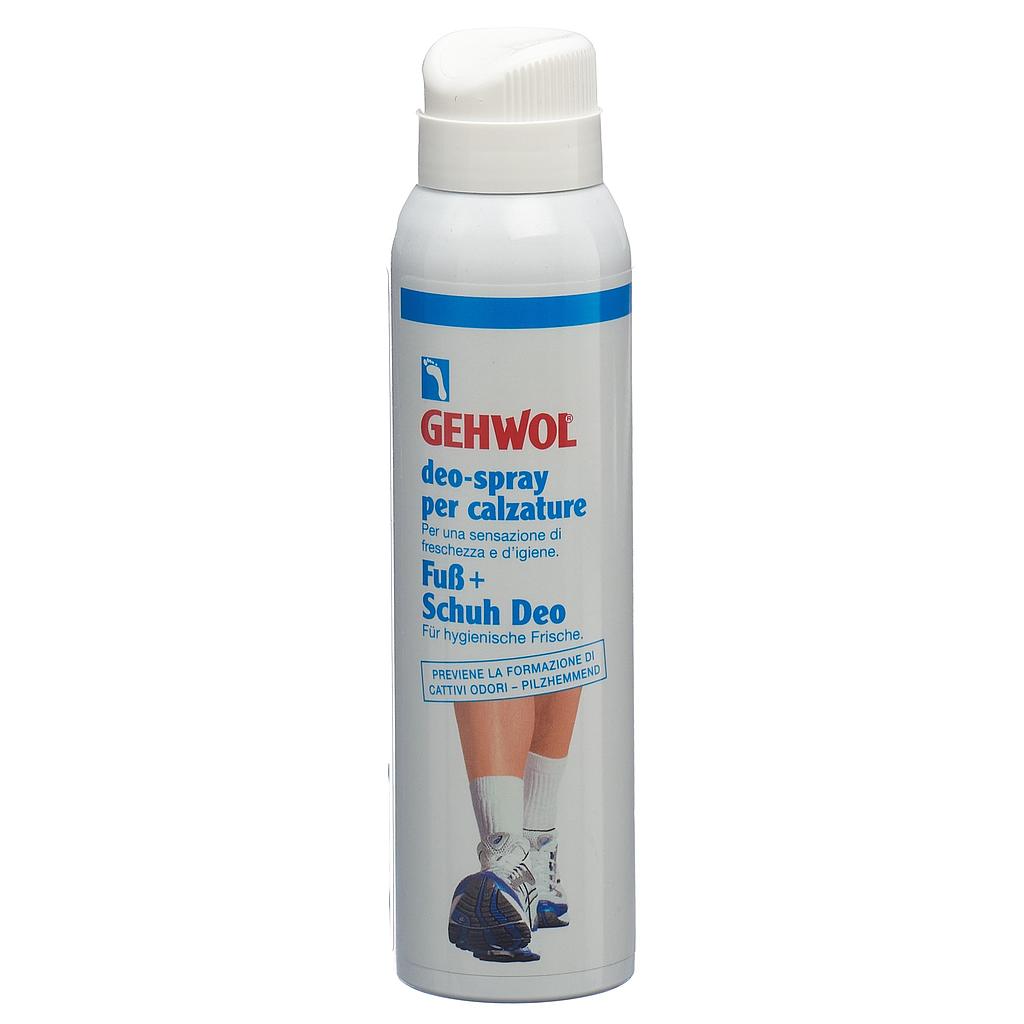 GEHWOL® deo-spray per calzatura, GW Fuss + Schuh Deo, 150ml D/I/PL