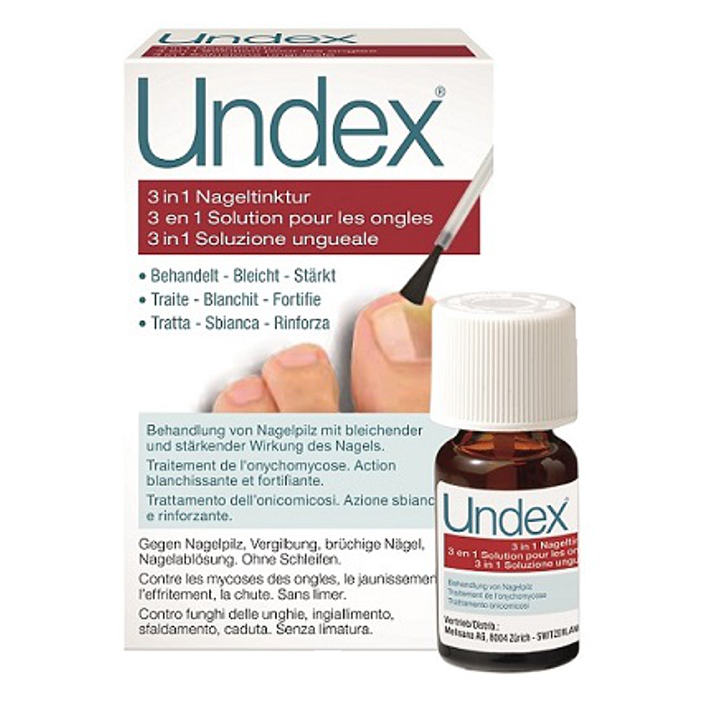 Undex® 3 in 1 Nageltinktur, 7 ml