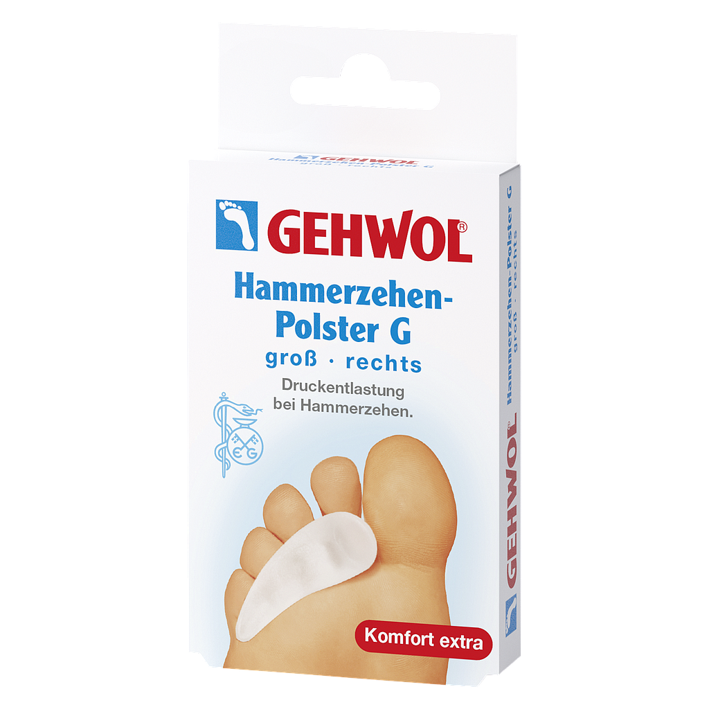 GEHWOL® Hammerzehen-Polster G gross, rechts, 1 Stück