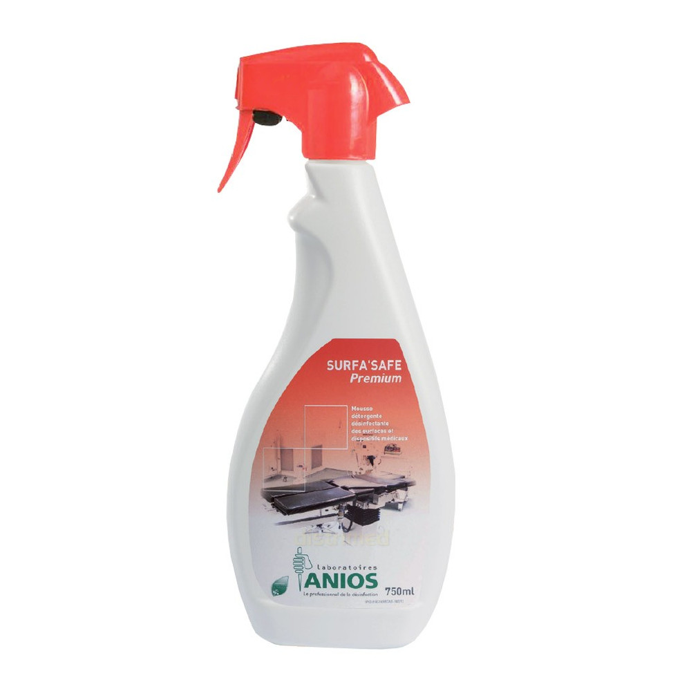 Anios SURFA'SAFE Premium (Nachfolger Ecolab Incidin Foam), 750 ml inkl. Schaumsprühpistole