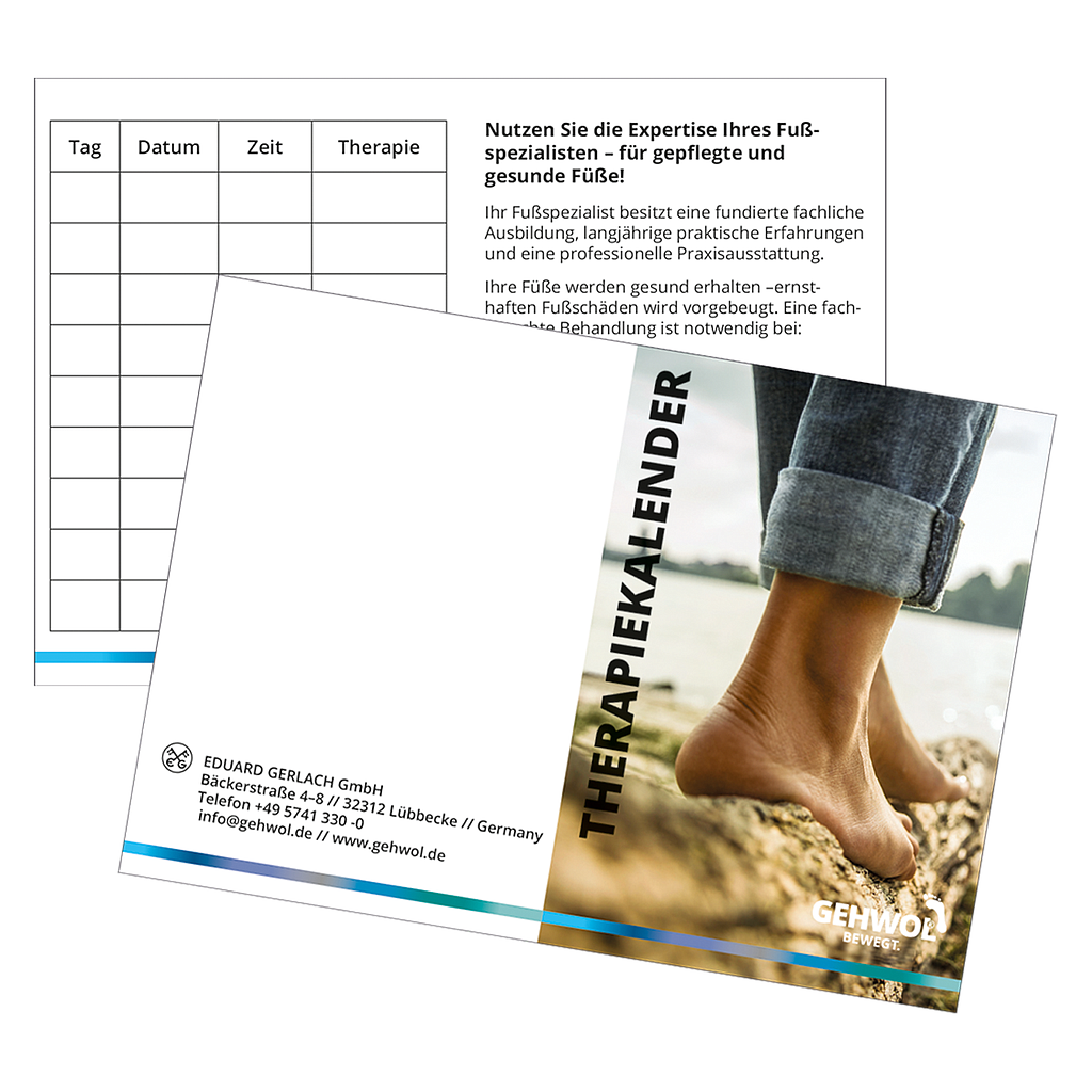 GEHWOL® Therapiekalender, 50 Stück