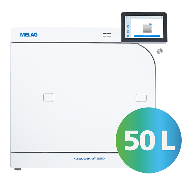 MELAG Vacuclave 550, Grossgerät mit 50 l 