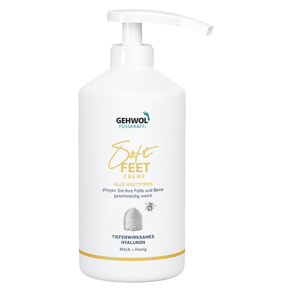 GEHWOL FUSSKRAFT® Soft Feet Creme, 500 ml, D/F/I