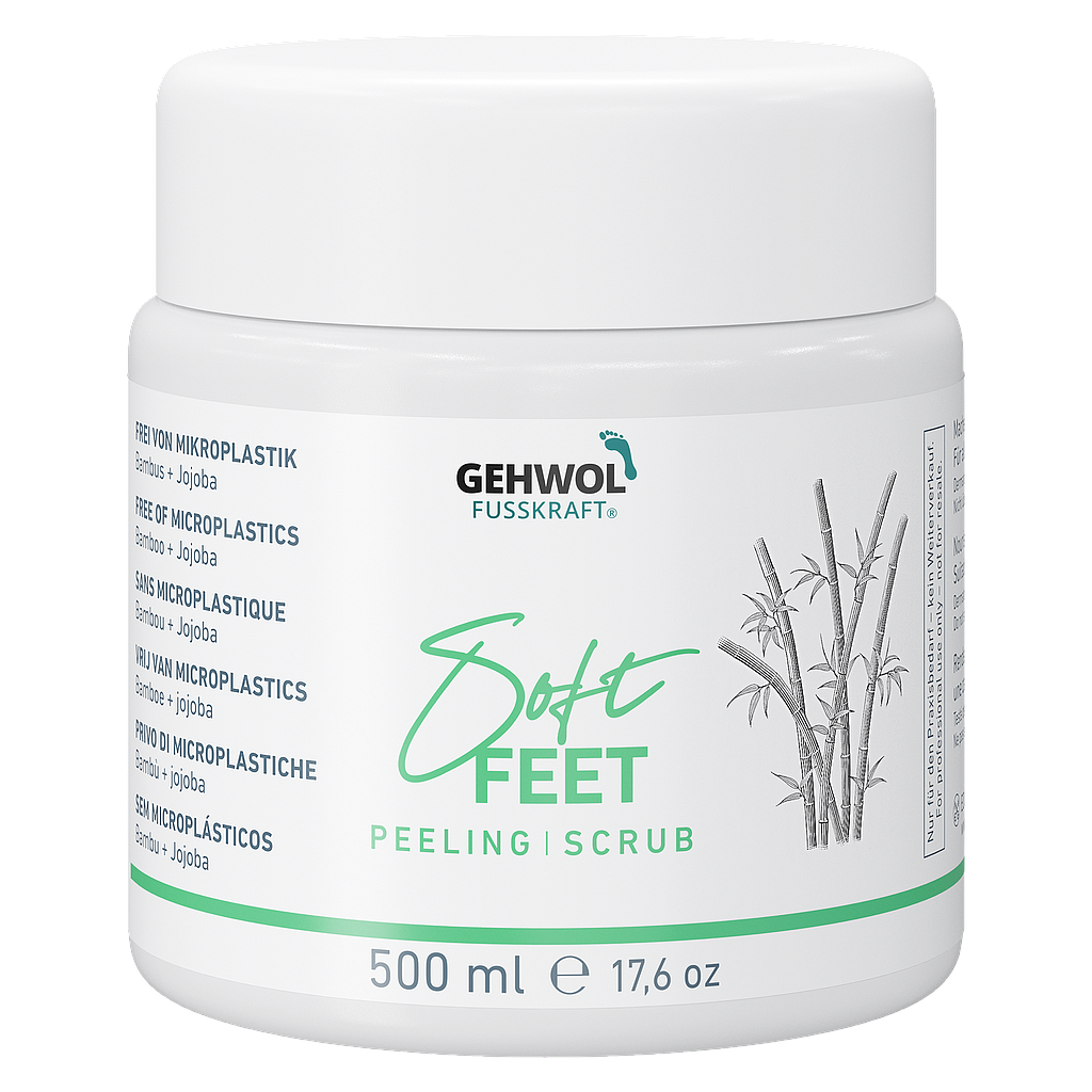 GEHWOL FUSSKRAFT® Soft Feet Peeling, 500 ml, D/GB/NL/PT/F/I